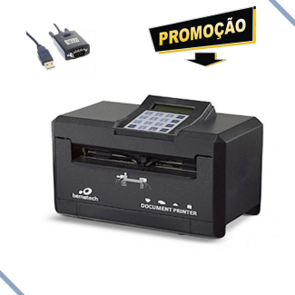 Impressora De Cheque Bematech Dp20 (showroom) C/conversor Usb
